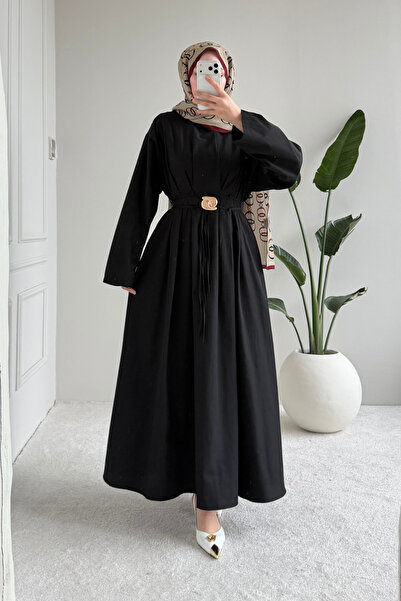 Tesettür Diyarı Rochie hijab Bloom din material textil Terrycotton cu cataram...