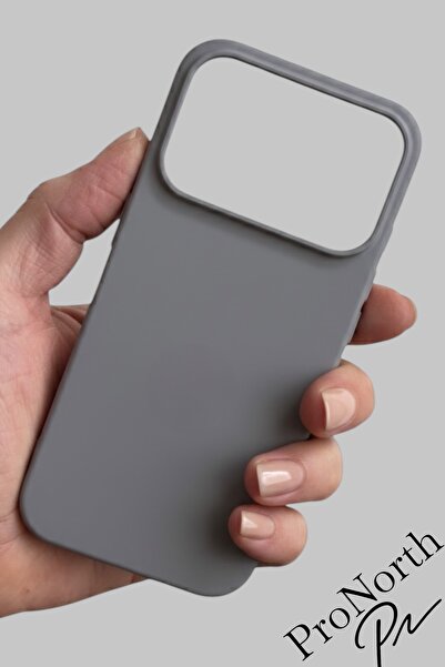 ProNorth غطاء متوافق مع هاتف آيفون 17 برو مع شعار، غطاء سيليكون ناعم من الداخ...