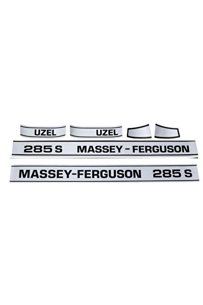 PEREN TRAKTÖR Massey Ferguson 285 S Traktör Yan Yazı Takımı – Sağ Sol Set Etiket