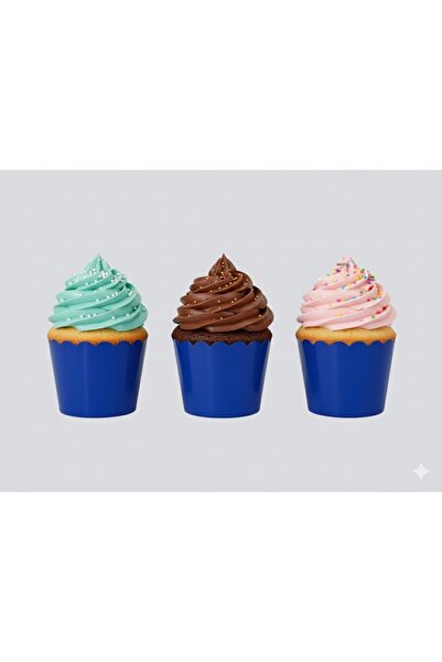 Larenya Cupcake Mold & Cake Capsule & Birthday Party & Muffin Cake Mold & 25-...