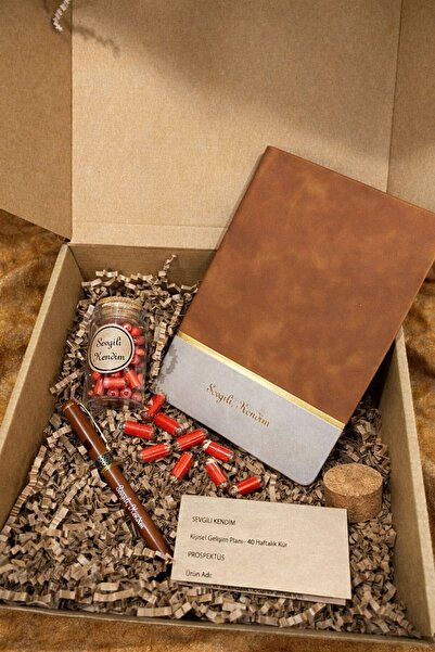 GIFT SEVGİLİ KENDİM- 40 HAFTALIK KİŞİSEL GELİŞİM KUTUSU