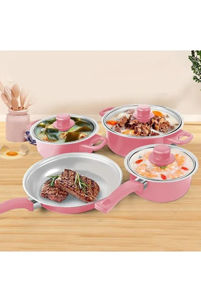 Promagg 13-piece set of non-stick pots and pans with accessories