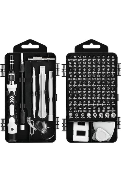 dalimag Set șurubelnițe de precizie 115 în 1 pentru electronice și ochelari