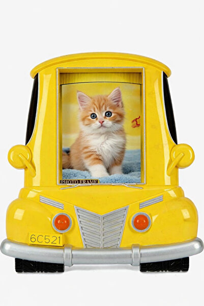 Angelphoto Yellow Car Frame 10X15 Lm7354