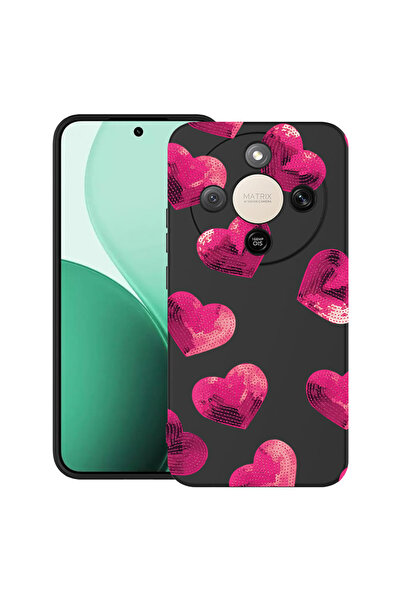 bestcase Husa BestCase® TPU Ultra Slim Case For Honor Magic8 Lite, Heart Patt...