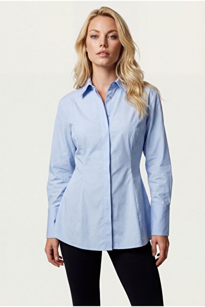 Noi Belis Body-Fitting Woven Shirt Ss25Go0001