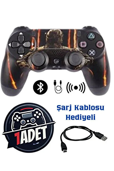 Smith Doubleshock Ps 4 Kablosuz Joystick Tablet Telefon Pc Uyumlu Titreşimli ...
