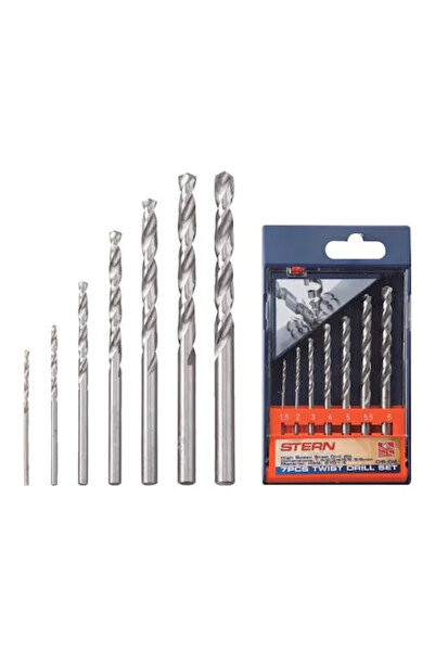 Stern Set of 7 Drill Bits for Metal 1.5-6 mm DS-02(set cu 2 bucati)