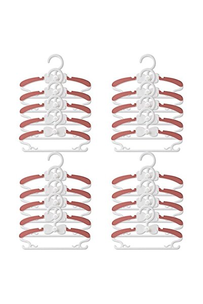Arabest 20 Pack Baby Clothes Hangers, for Closet - Space Saving(Pink)