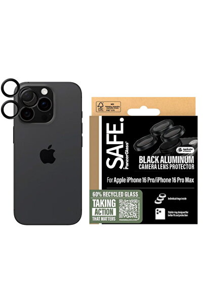 Panzer Glass Folie foto pentru iPhone 16 Pro / iPhone 16 Pro Max - SAFE. de l...