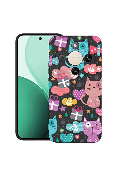 bestcase Carcasă Husa BestCase® TPU Ultra Slim pentru Honor Magic8 Lite, Pisi...