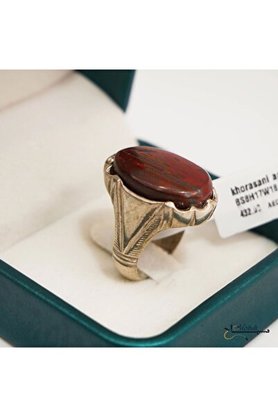 Generic خاتم عقيق خراساني – حجر عقيق أحمر طبيعي