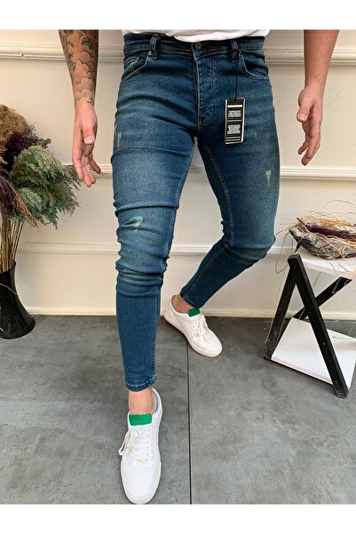 Ser Joven Pantaloni din lycra pentru bărbați, verde laser, slim fit