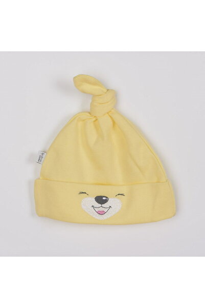 OEM Căciulă pentru bebeluși din bumbac Bobas Fashion Lucky galbenă, mărimea 6...