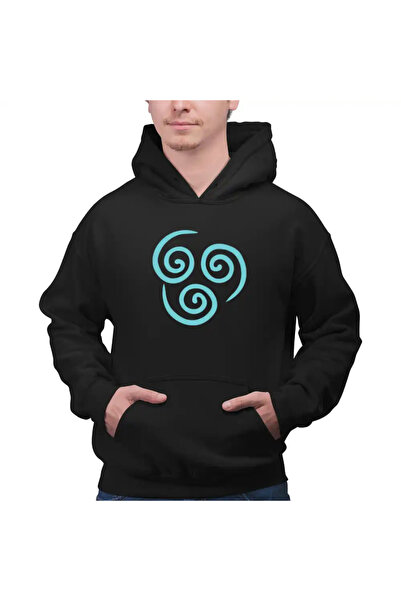 OEM Men's Hoodie Avatar Airbender Element Symbol Master of Air