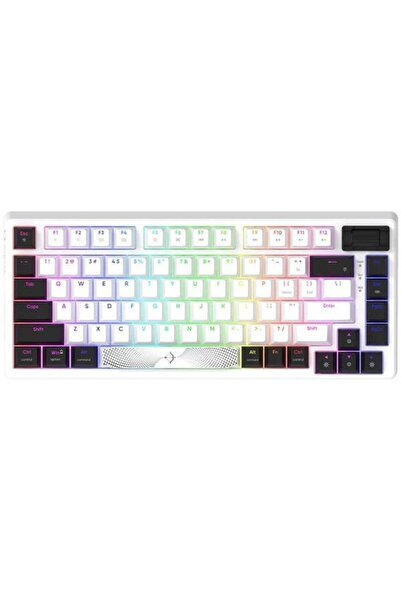 AQIRYS Adara Mini Mechanical Gaming Keyboard, USB, US Layout, White