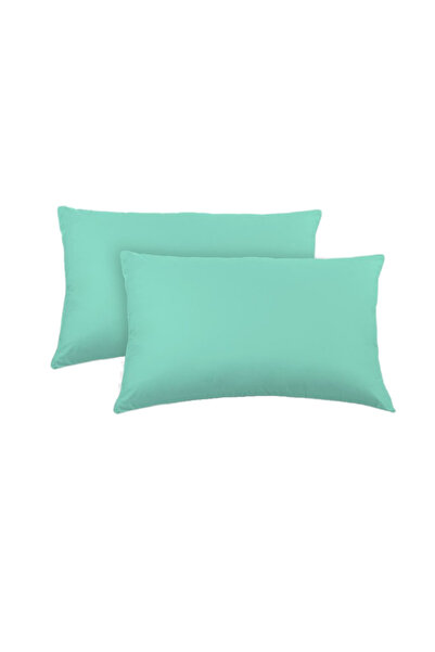 AGLIKA Set of 2 Aglika pillowcases, 50x70 cm, 100% cotton, mint