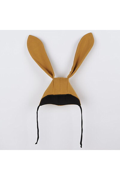 Nicol New Baby Favorite Brown Cotton Baby Cap with Ears, size 68 (4-6m)