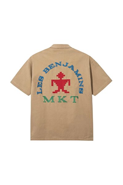 LES BENJAMINS X Market Men's Short Sleeve Shirt