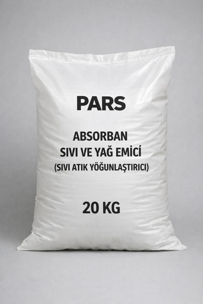 Pars Absorban Sıvı ve Yağ Emici (Sıvı Atık Yoğunlaştırıcı) 20 Kg