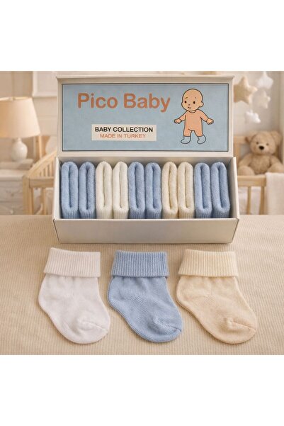 Pico Baby Organic Cotton Unisex 5-Piece Boxed Premium Newborn Baby & Children...