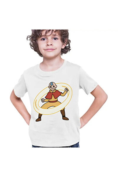 OEM Tricou Copii Baieti Avatar Legenda lui Aang Airbender Calugar Shaolin