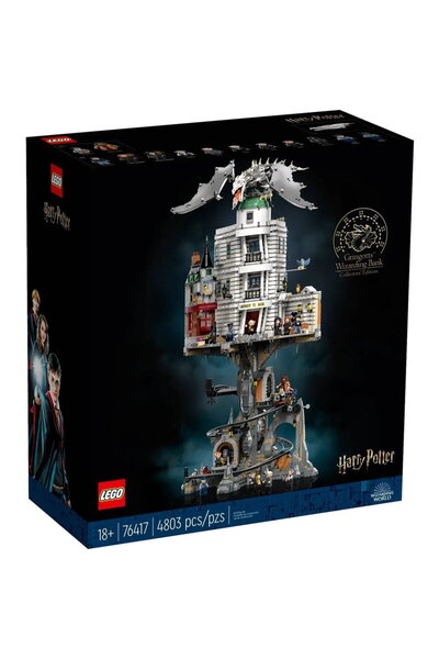 LEGO Harry Potter 76417-Gringotts Collector's Edition, 4803 pieces