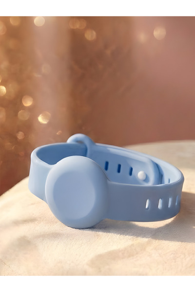 Gözcü Mobil سوار معصم مزود بفتحة لجهاز Airtag للأطفال وكبار السن ومرضى الزهاي...