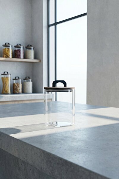 ACAR Calix Acacia Jar with Lid - 2200 ml