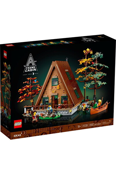 LEGO IDEAS 21338-Colibă ​​în formă de A, 2082 piese
