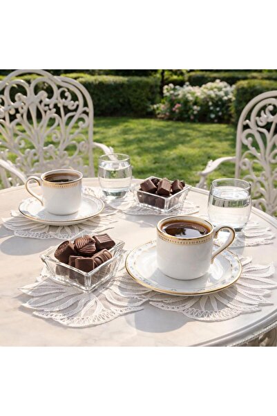 Ceki Home Sunumluk Peçete 6 Adet Sunum Peçetesi Kokteyl Peçetesi, Kahve Yanı ...