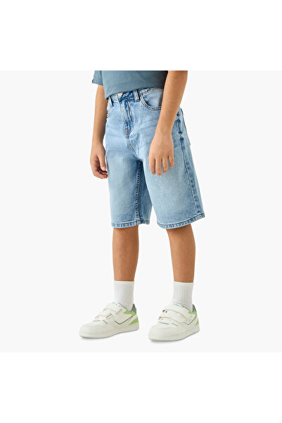 Lee Cooper Denim Shorts with Pockets