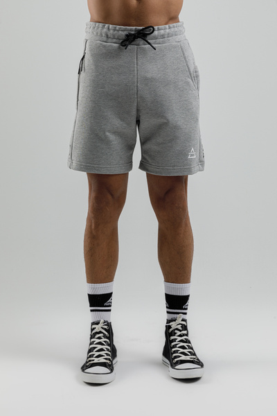 Airlife Fleece Erkek Hafif Yünlü Şort Gri Melanj