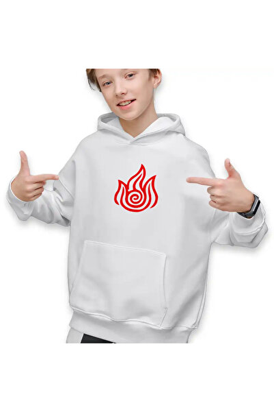 OEM Hanorac Copii Baieti Avatar Firebender Element Simbol Maestru Focului