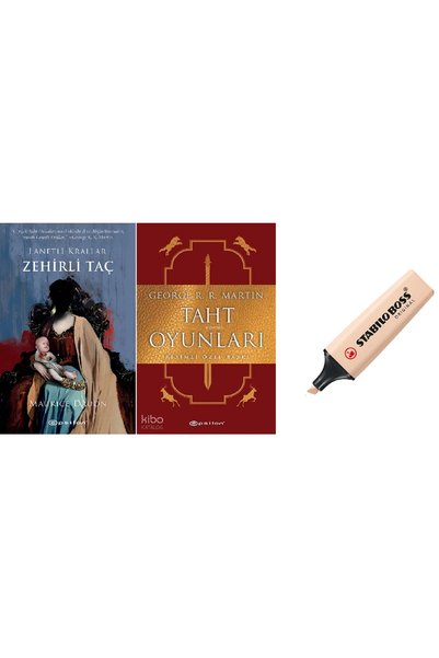 Epsilon Yayınevi Lanetli Krallar 2 - Zehirli Taç + Taht Oyunları Illustrated ...