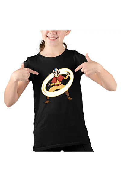 OEM Tricou Copii Fete Avatar Legenda lui Aang Airbender Calugar Shaolin