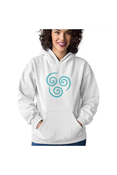 OEM Women's Hoodie Avatar Airbender Element Symbol Master of Air