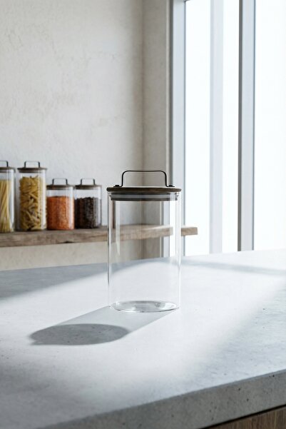 ACAR Calix Acacia Jar with Lid - 1400 ml