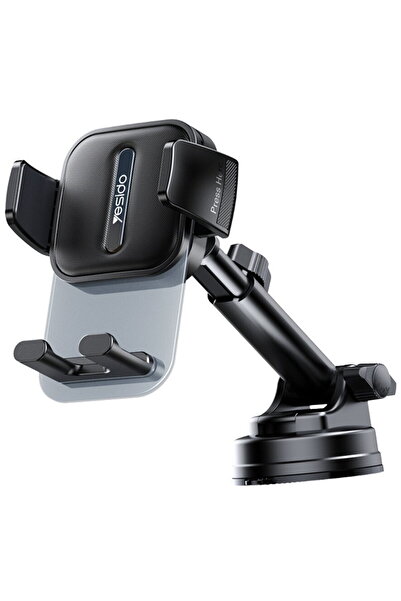 Yesido Suport auto, 2 în 1, braț telescopic - (C261) - Negru