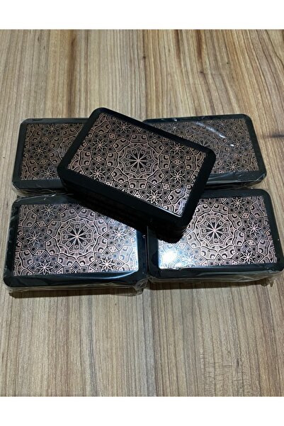 EDS Lüks Mandala Desenli Metal Tütün Tabakası - Siyah Bronz Rose Gold Premium...