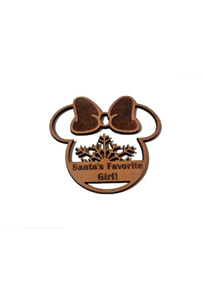 OEM Ornament de Crăciun, Mini Model, Fata preferată a lui Moș Crăciun