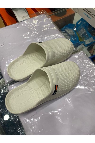 Bilenn Tekstil Papuci de damă - Albi