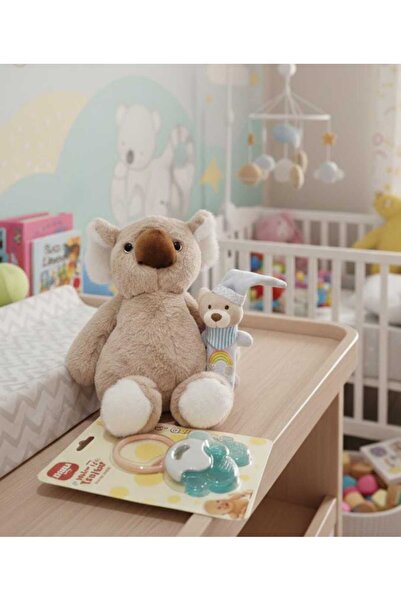 Toyaso مجموعة هدايا لطيفة على شكل كوالا ودب وعضاضة للأسنان مكونة من قطعتين لل...