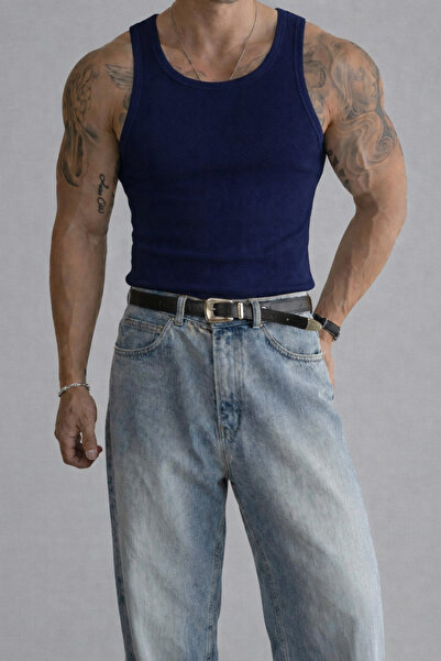 YAKAMEL Men's Standard Fit Normal Cut Tissue Flexible Thick Straps Sports Tan...