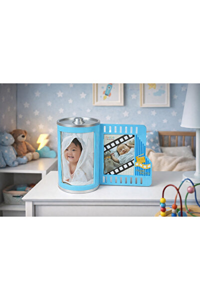 Angelphoto إطار كومبارا الأزرق LM7418