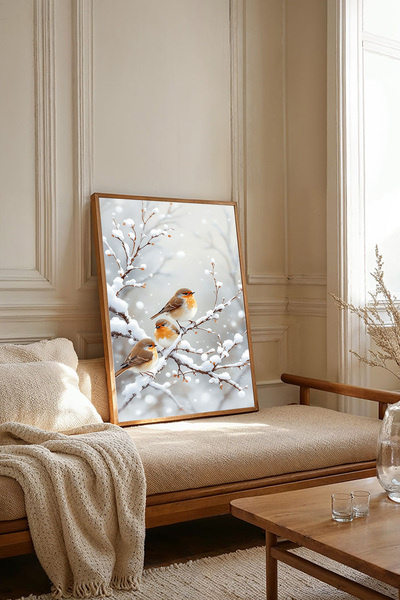 Dekorsiahome Tablou dintr-o singură bucată cu ramă din lemn TK2646