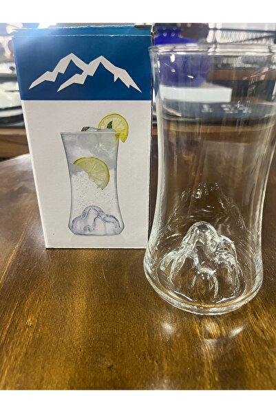 Coffee Dağ ⛰️ temalı cam kokteyl bardak