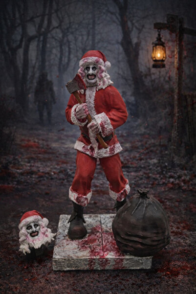 3D Art the Clown - Terrifier Korku Filmi Figürü - 16 cm - Hediyelik / Koleksi...