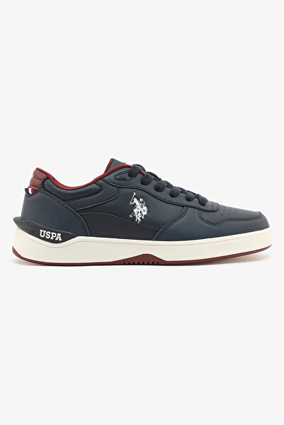U.S. Polo Assn. Men's Navy Sneakers - Classic Design with Accents, Comfortabl...