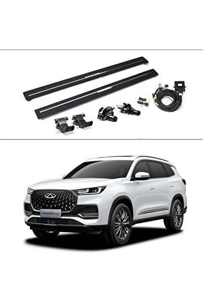 Drs Tuning Chery Tiggo 8 Pro 2021 ve Sonrası Elektrikli Yan Basamak (İthal)